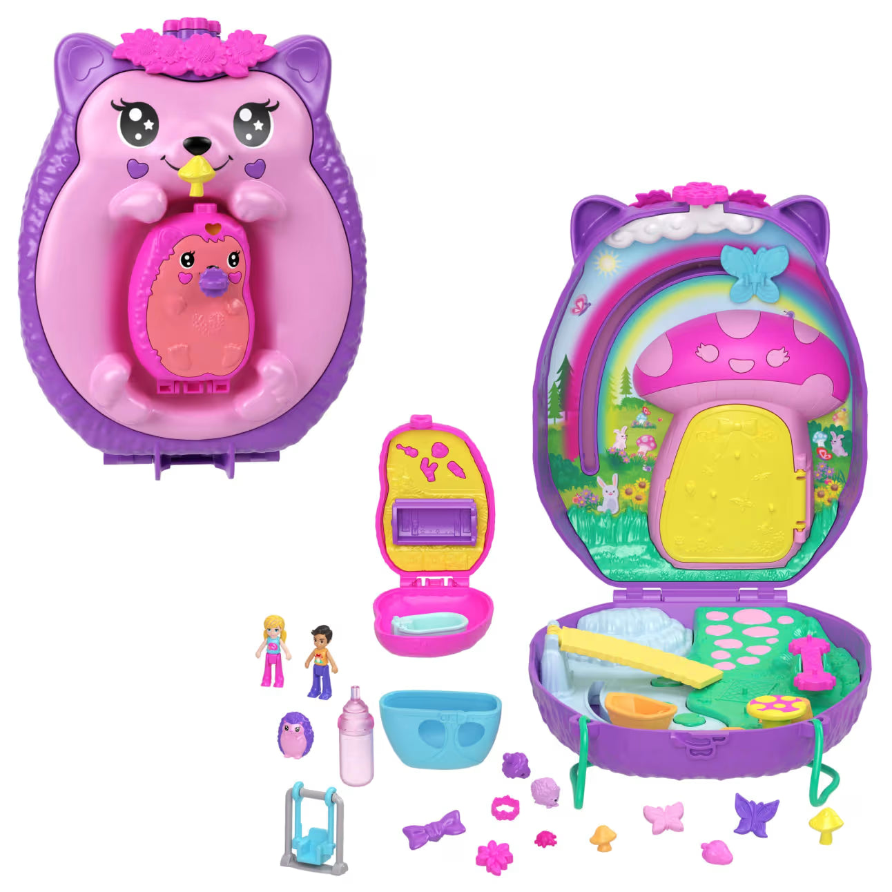 Polly Pocket Hedgehog Playset