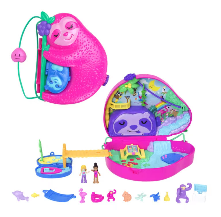 Polly Pocket Sloth Family