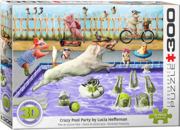 Crazy Pool Day Puzzle