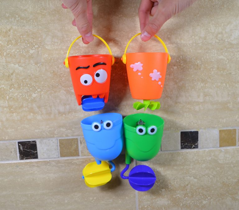 Bath Time Buckets Pour N' Splash