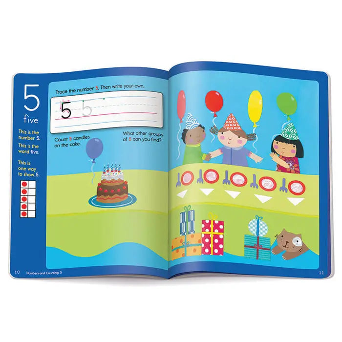 Preschool Numbers Workbook