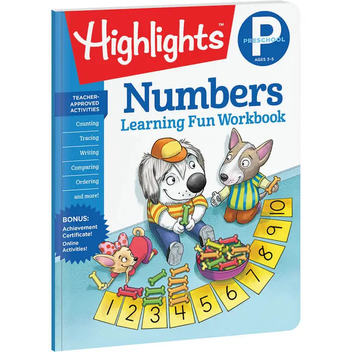 Preschool Numbers Workbook
