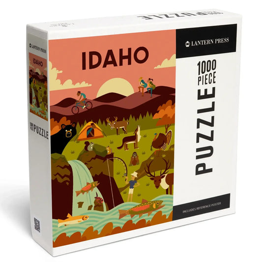 Idaho Geometric Puzzle