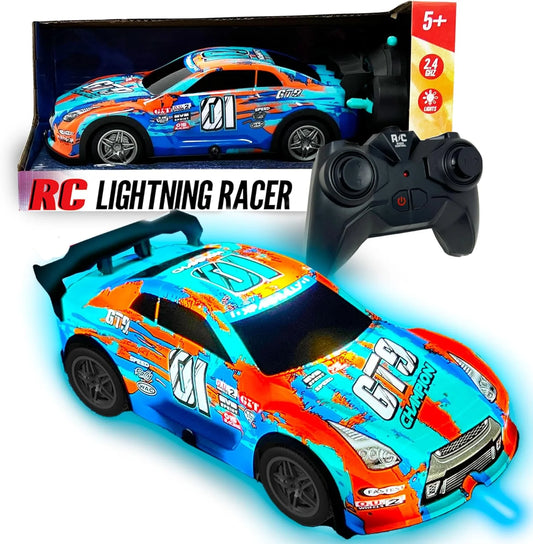 Lightning Racer - Blue & Orange