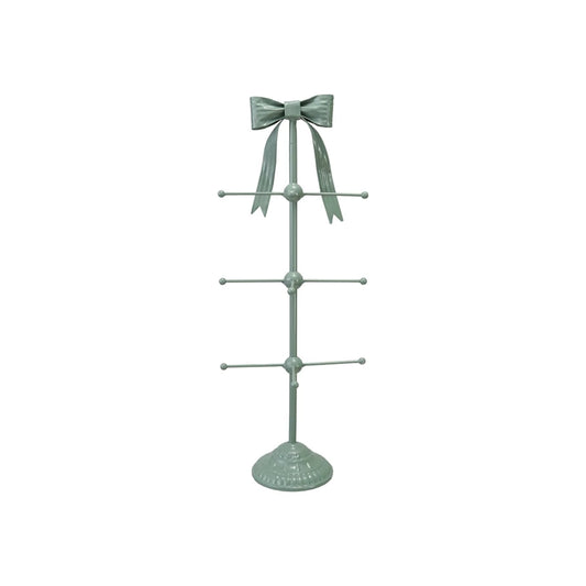 Metal Mug Rack with Bow