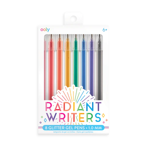 Radiant Writers Glitter Gel Pens