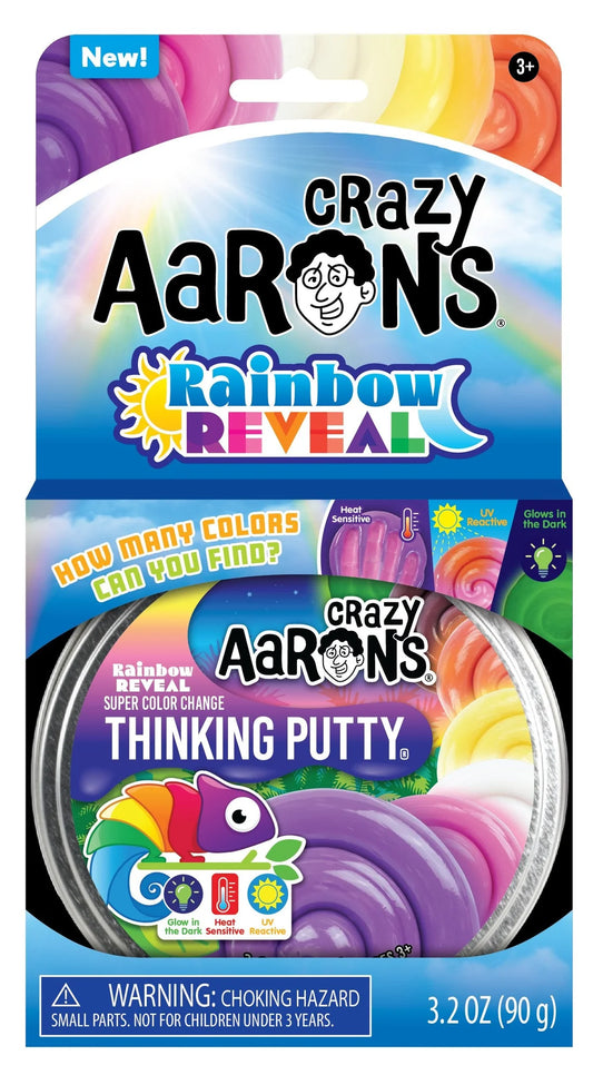 Crazy Aaron's Thinking Putty: Rainbow Reveal
