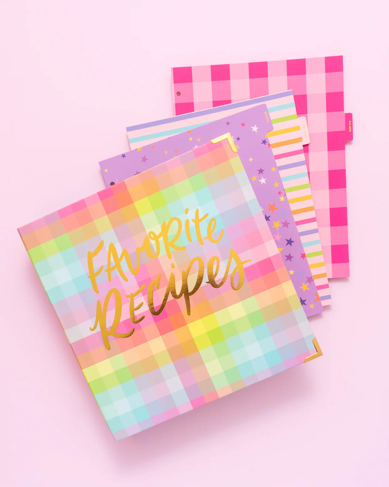 Recipe Binder with Tabs