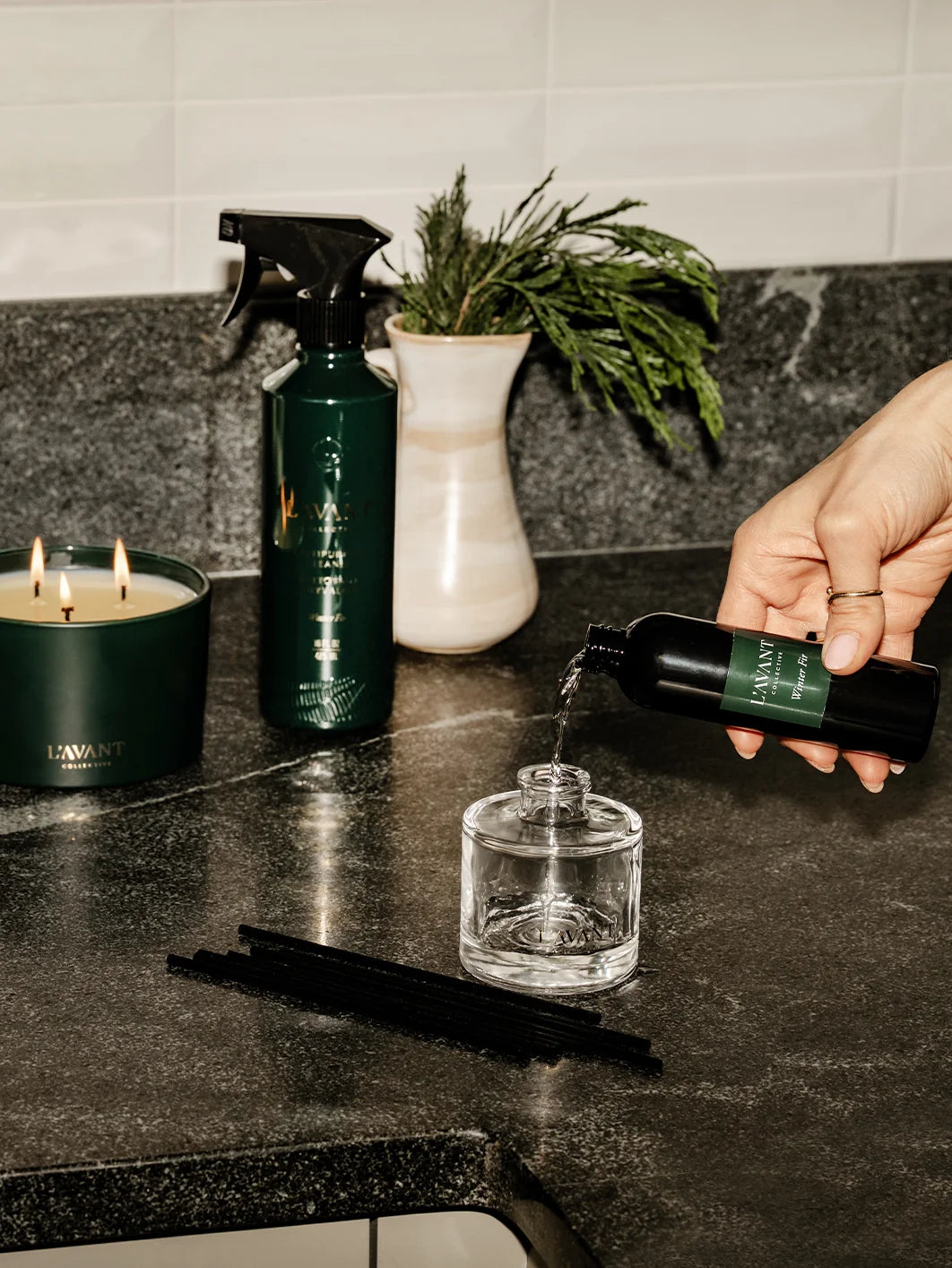 Reed Diffuser - Winter Fir