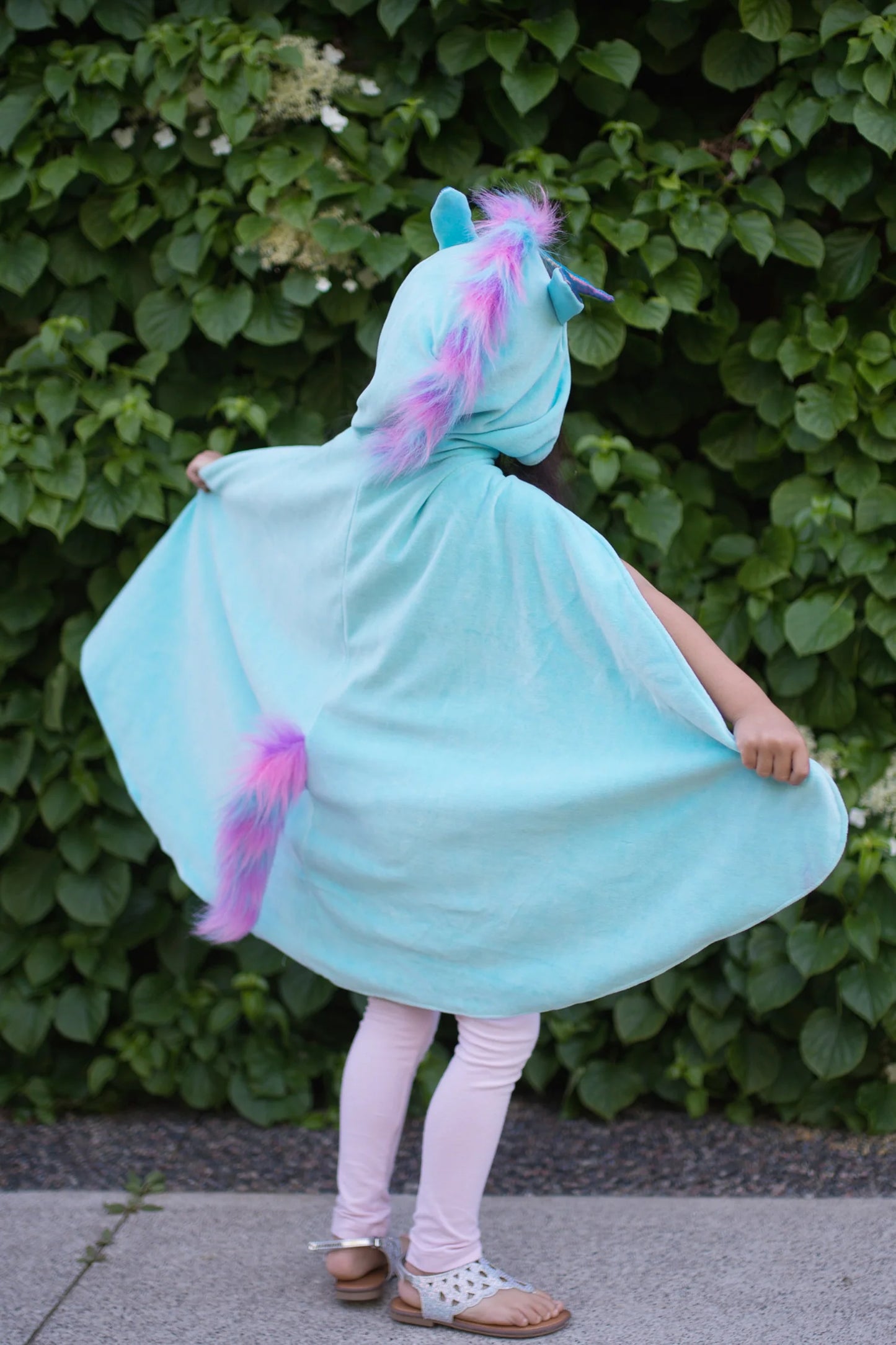 Reversible Unicorn/Dragon Cape, Size 5-6