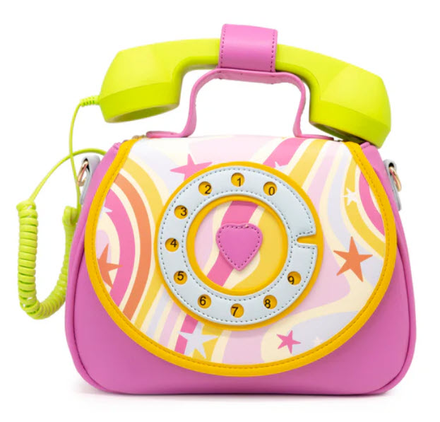 Ring Ring Phone Convertible Handbag - Retro Vibes