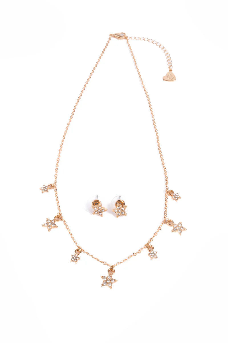 Rising Star Necklace & Earrings