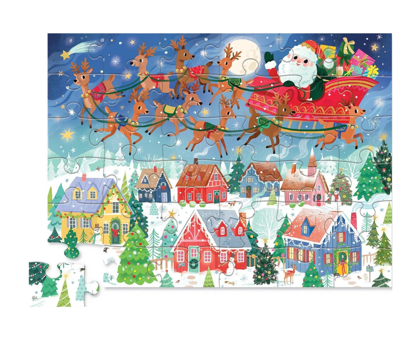 Santa's Sleigh Puzzle 36pc