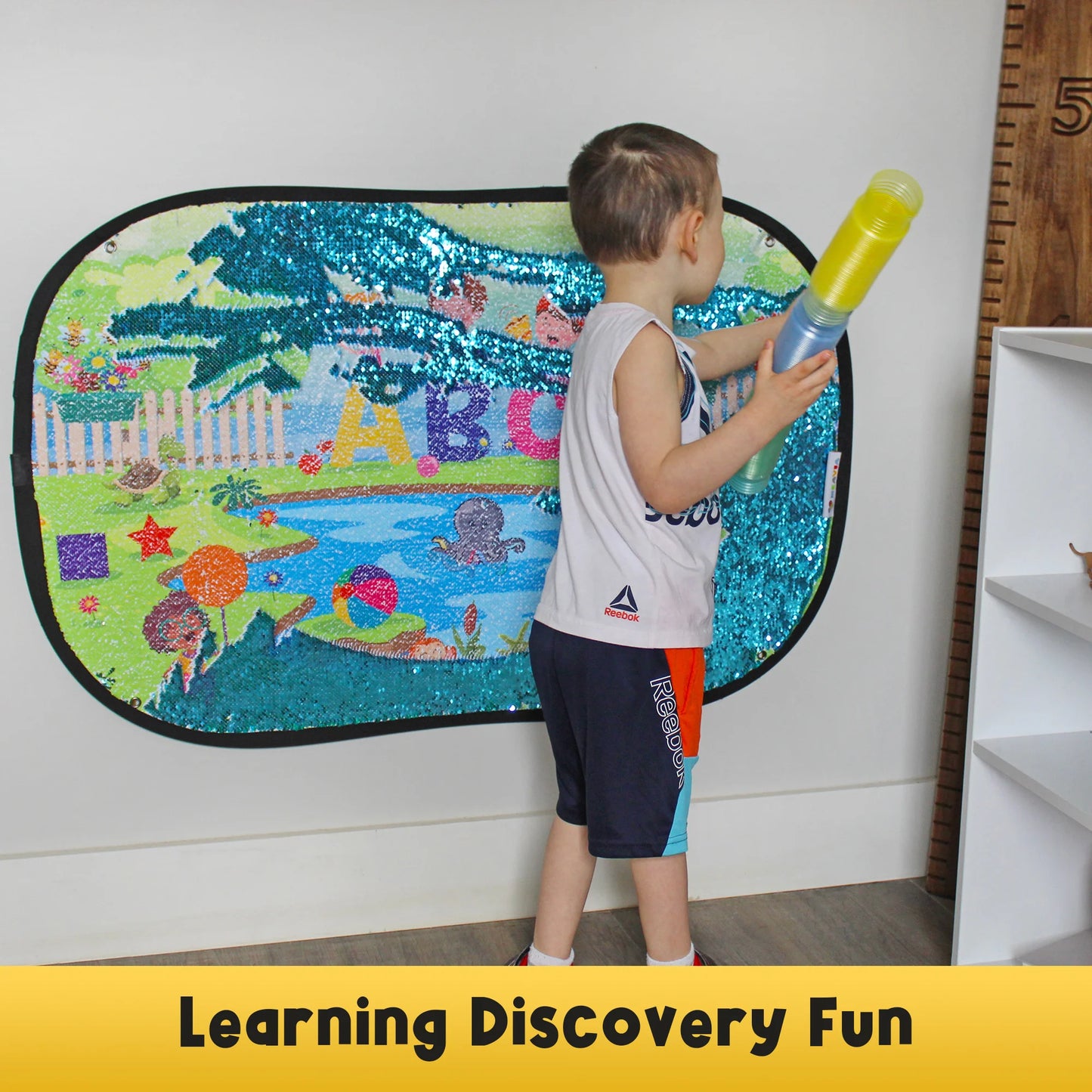 Giant Reversible Sequin Learning Mat