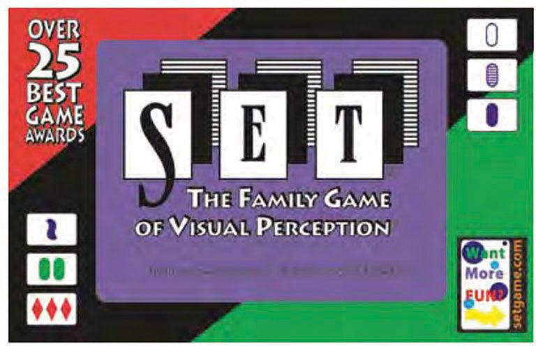 Set - The Family Game of Visual Perception