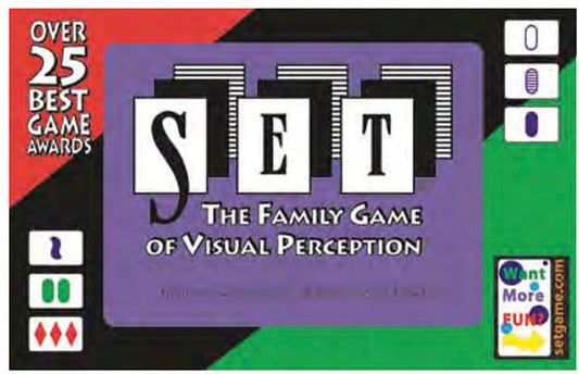Set - The Family Game of Visual Perception