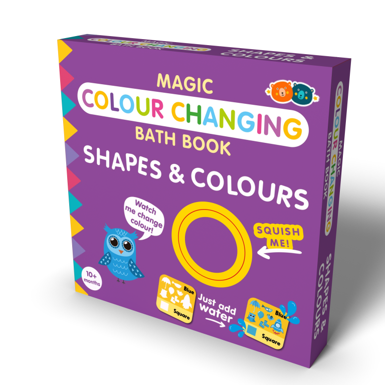 Color Changing Bath Book: Shapes & Colors