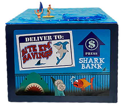 Shark Animatronic Coin Bank