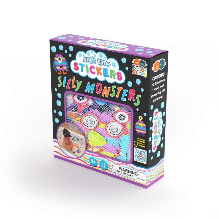 Bath Stickers: Silly Monsters