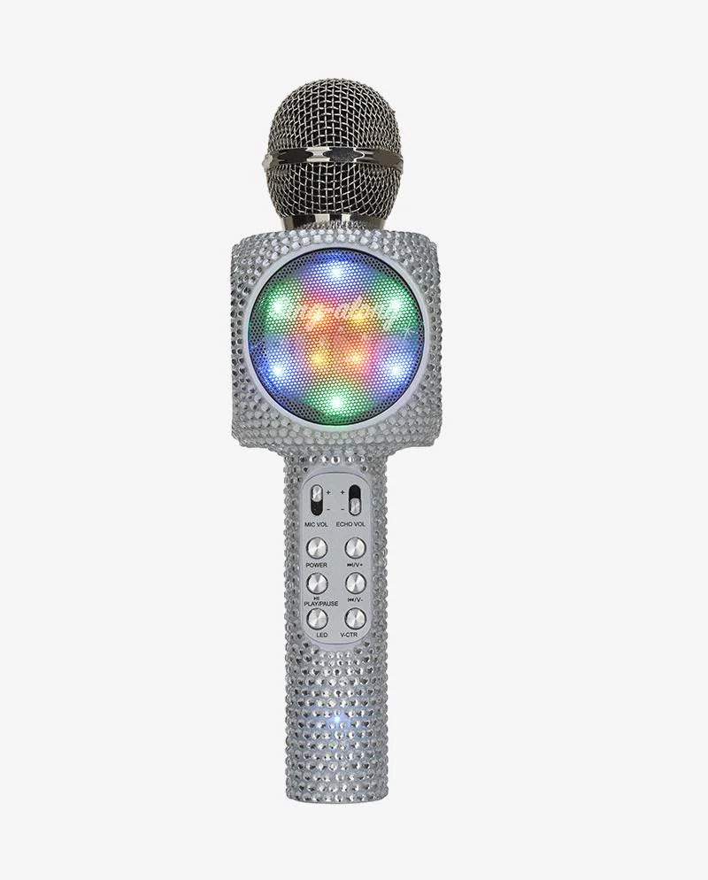 Sing A long Bling Silver Microphone