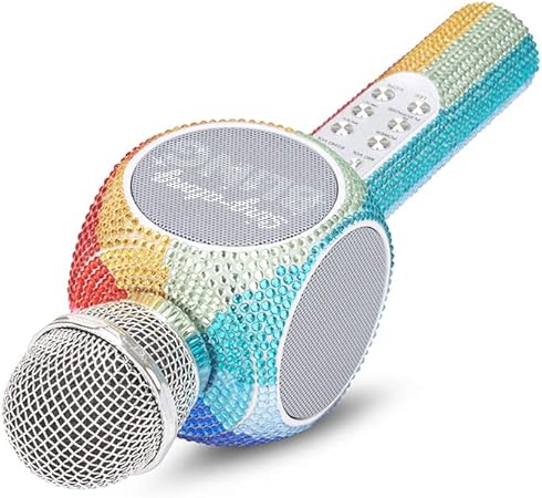 Sing A Long Bling Microphone - Rainbow