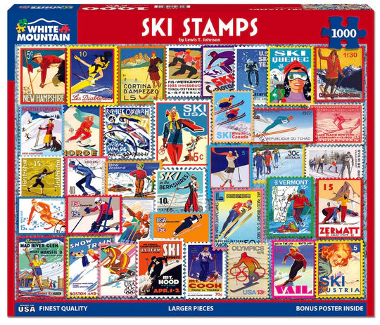 Ski Stamps Puzzle