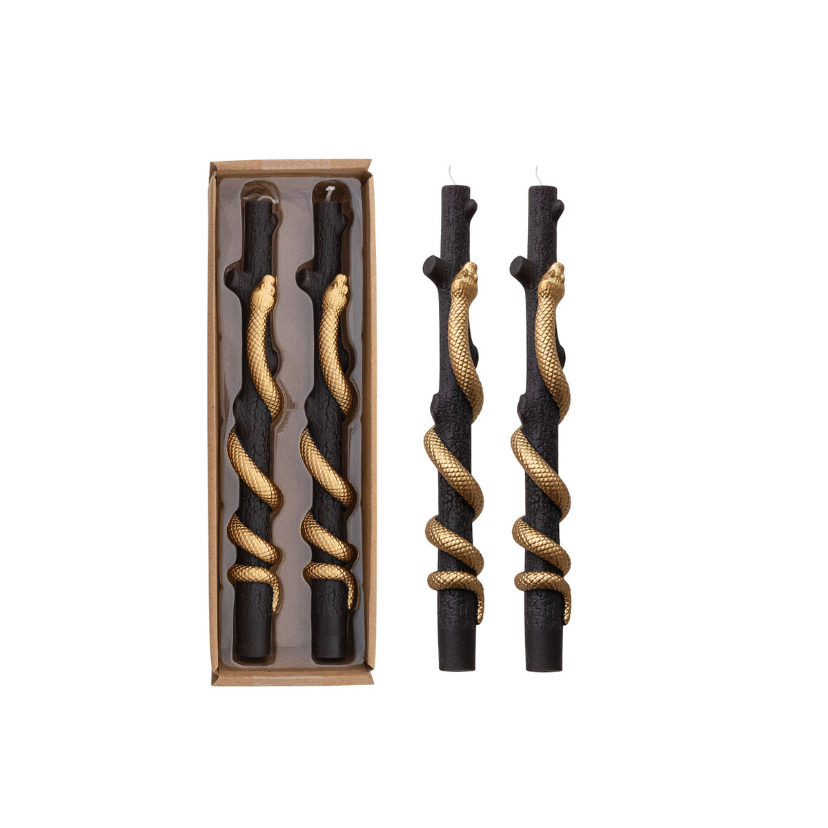 Snake Taper Candles