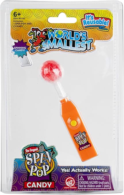 World's Smallest Spin Pops