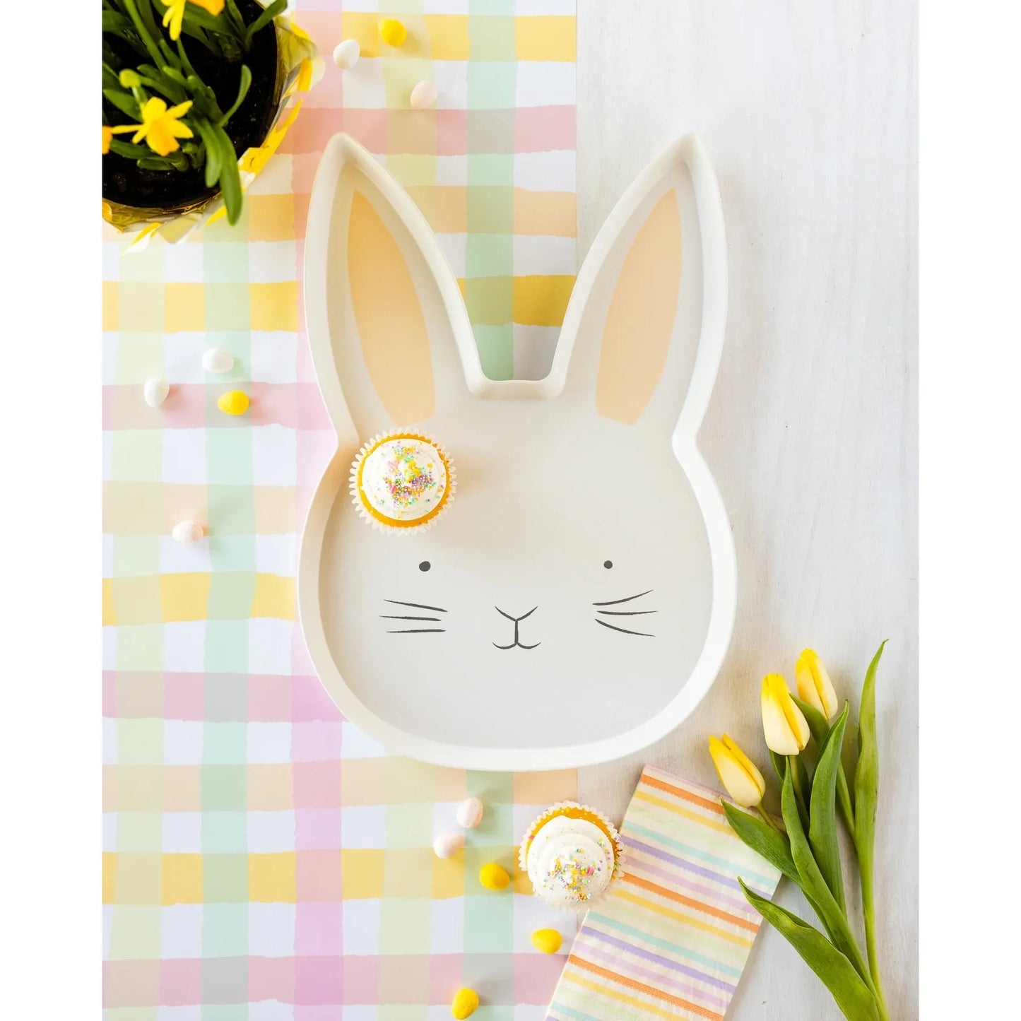 Spring Checks Table Runner