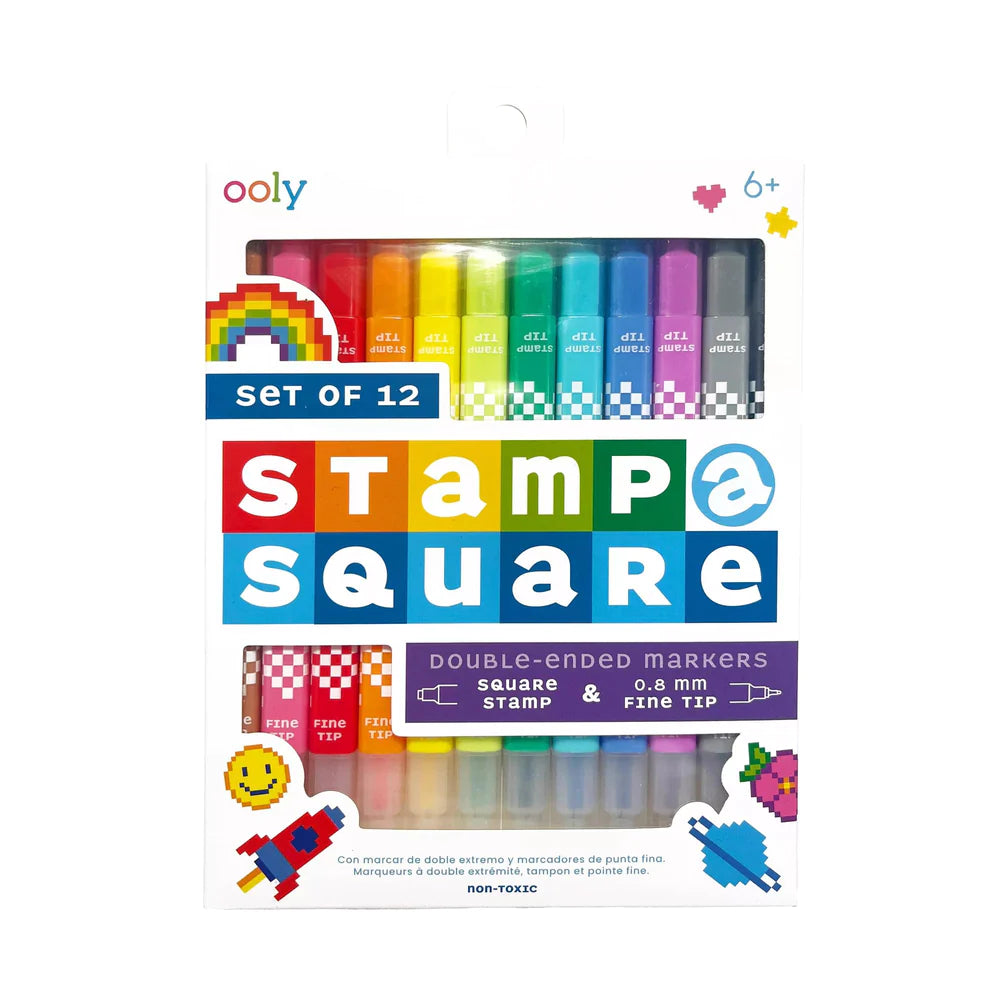 Stamp-A-Square Double Ended Markers