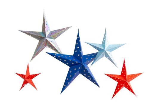 Patriotic Hanging Stars