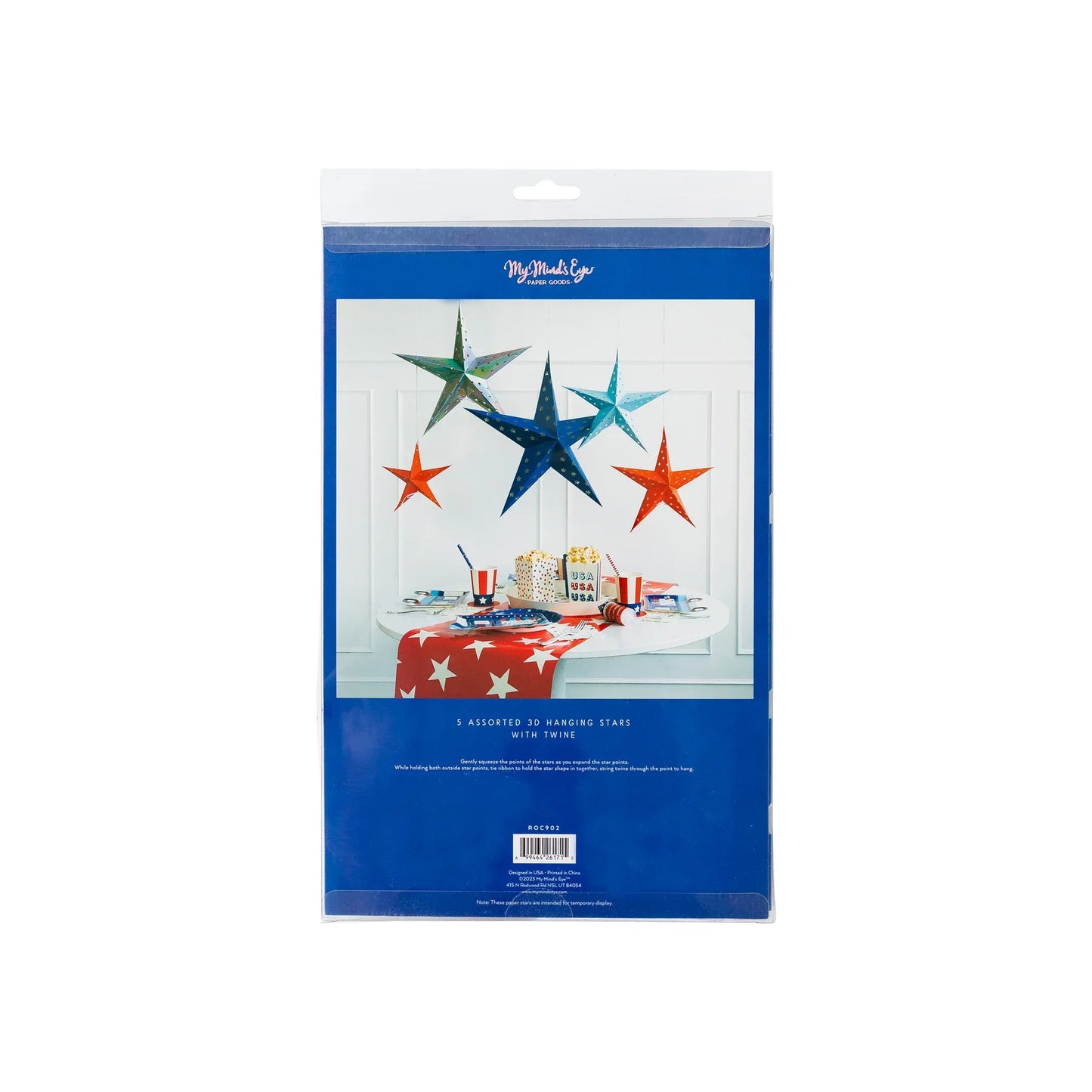 Patriotic Hanging Stars