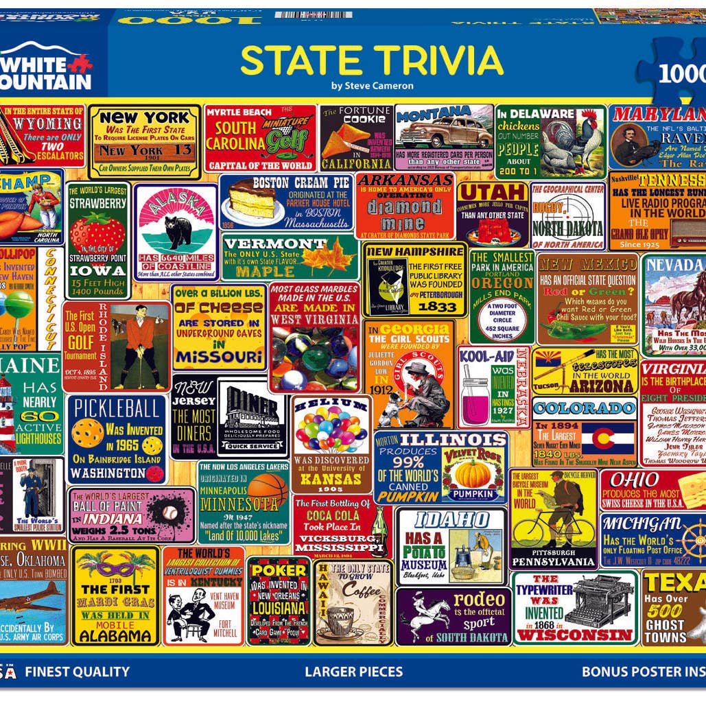 State Trivia Puzzle