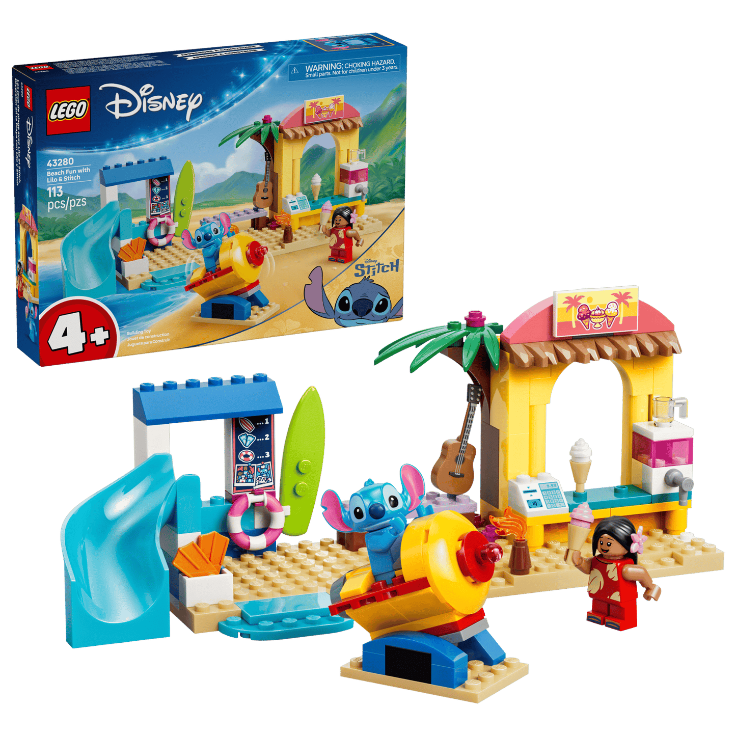 Beach Fun with Lilo & Stitch