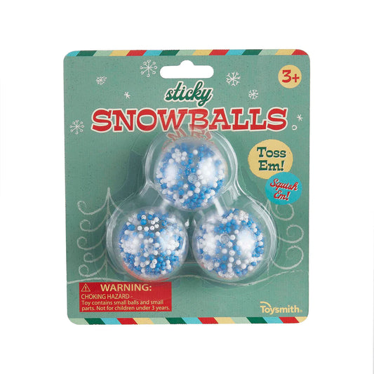 Holiday Sticky Snowballs