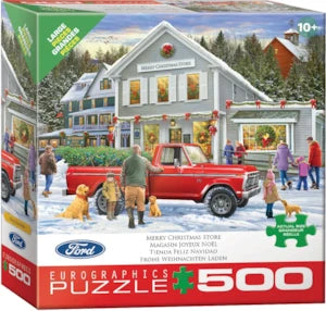 Merry Christmas Store Puzzle