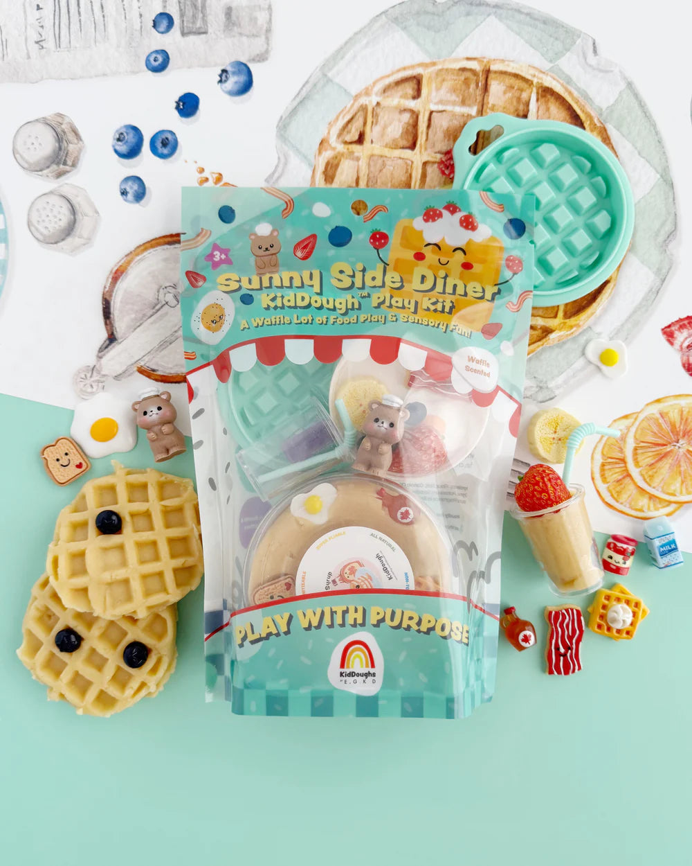 Sunny Side Kiddough Play Kit