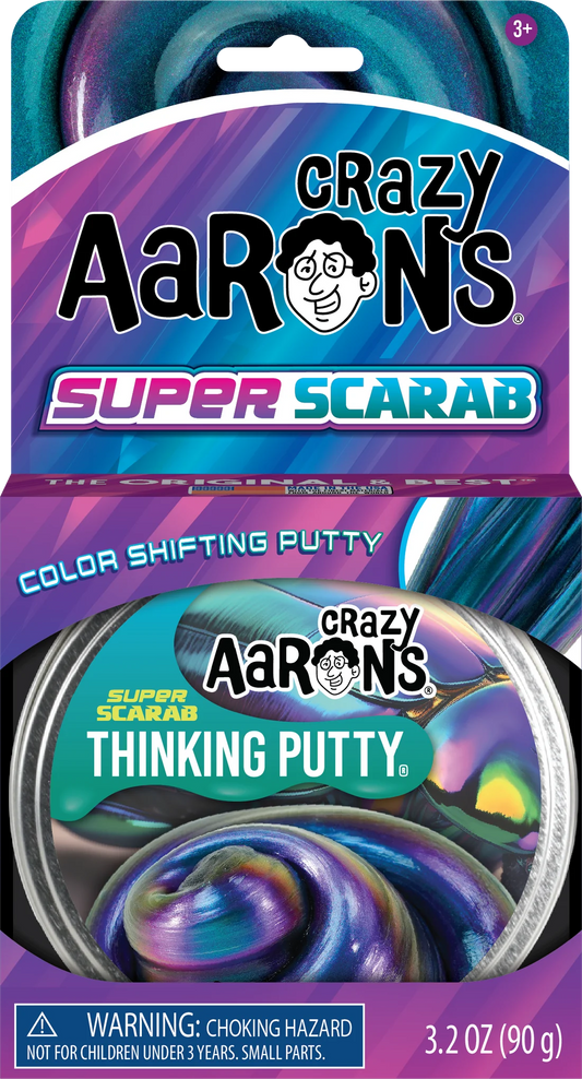 Crazy Aaron's Thinking Putty: Super Scarab