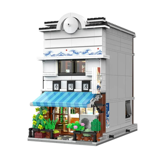 Japanese Sushi Shop Building Set