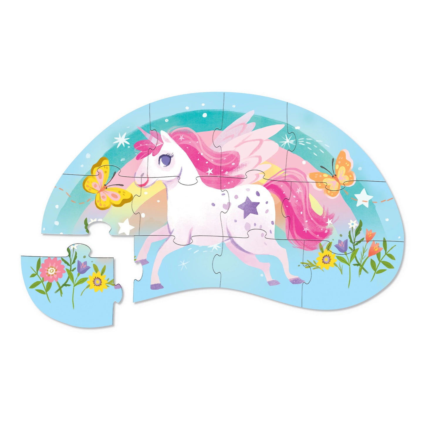 Sweet Unicorn Mini Puzzle 12 pc