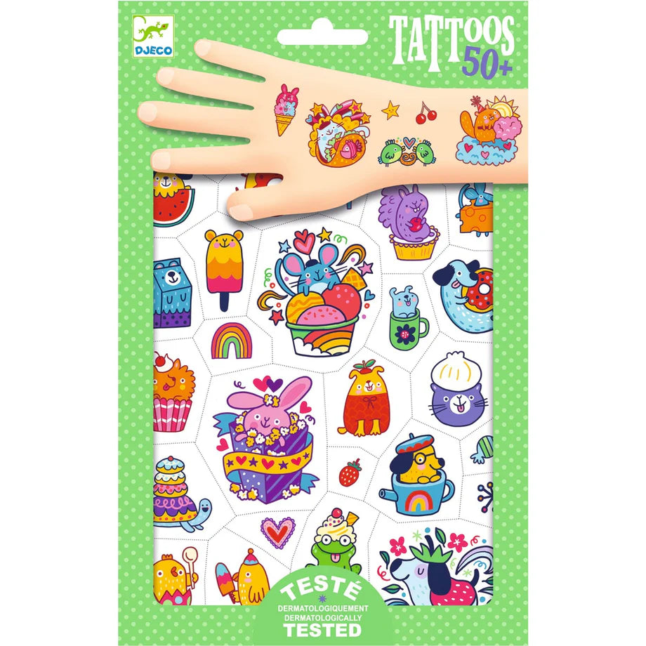 Sweet Mimi Temporary Tattoos