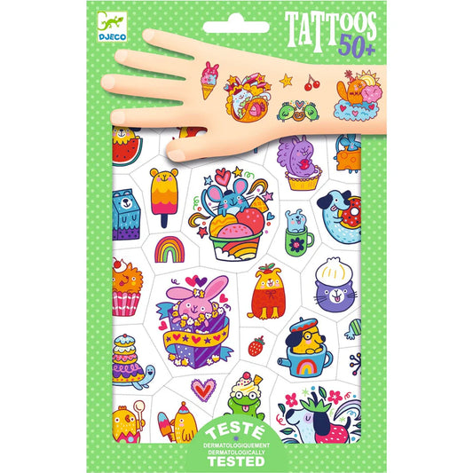 Sweet Mimi Temporary Tattoos