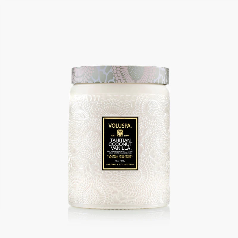 Tahitian Coconut Vanilla Candle - Large