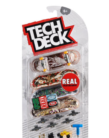 Tech Deck DLX Fingerboard - 4 Pack