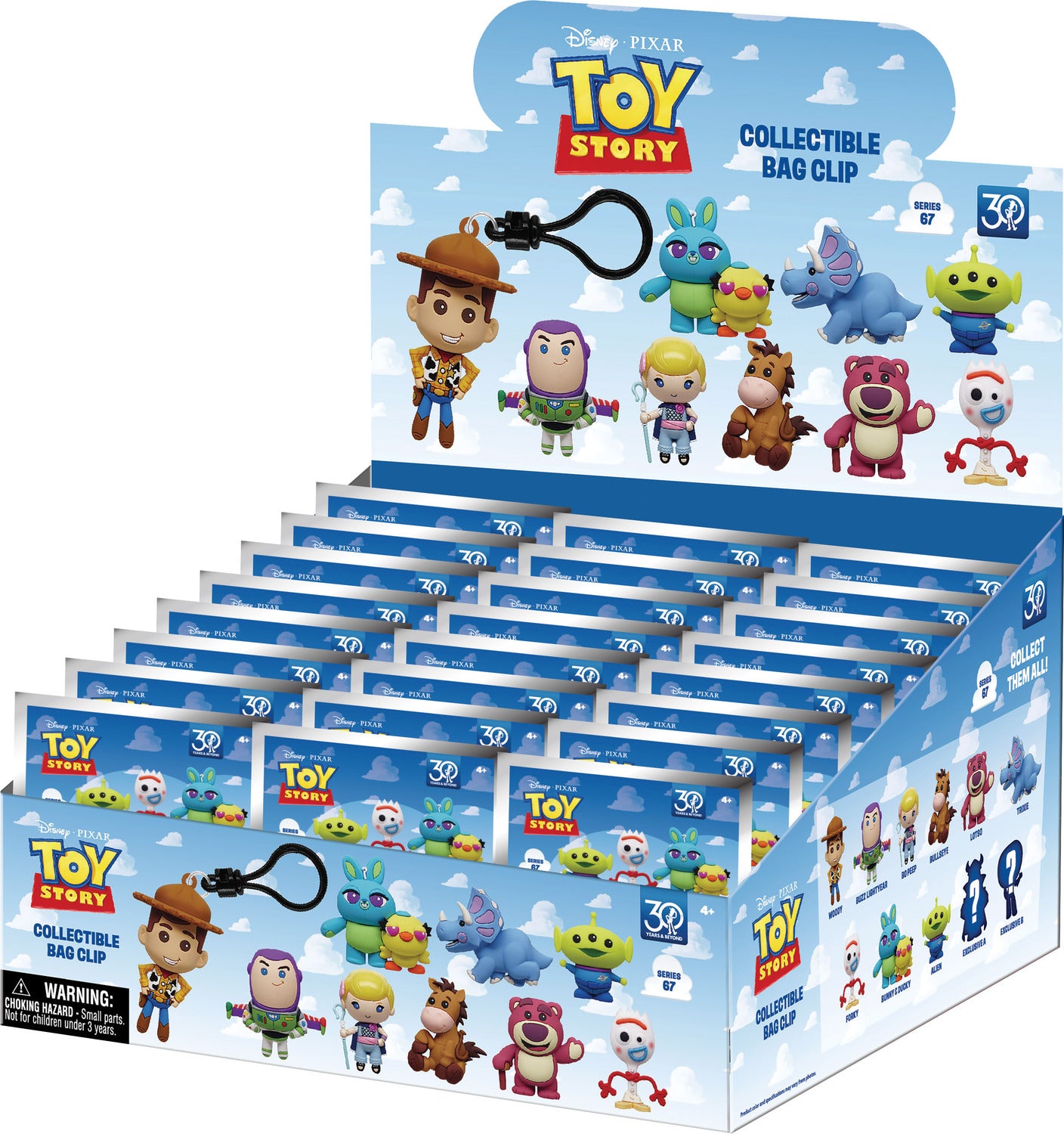 Toy Story 3D Bagclip - Single