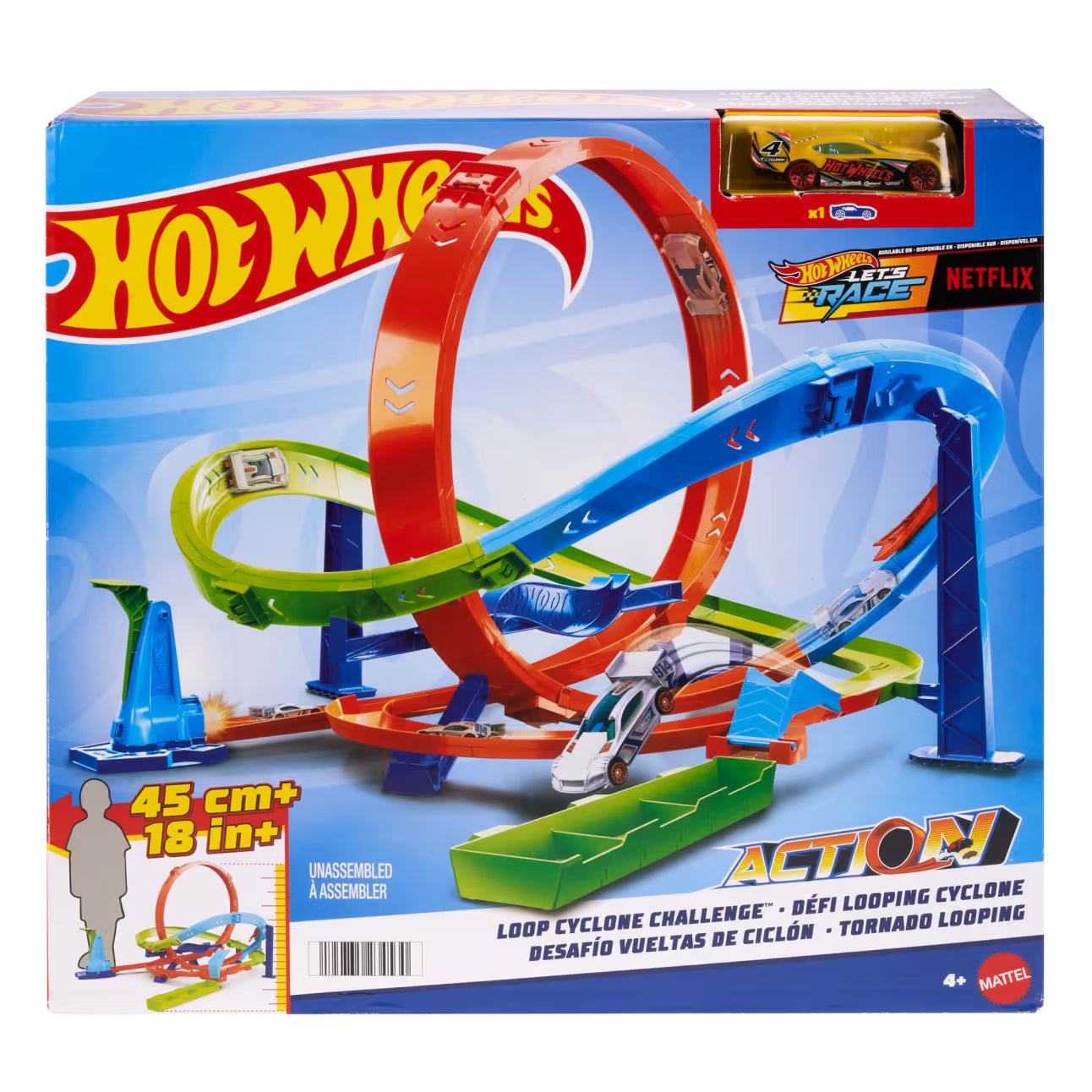 Hot Wheels Cyclone Challenge Track Set