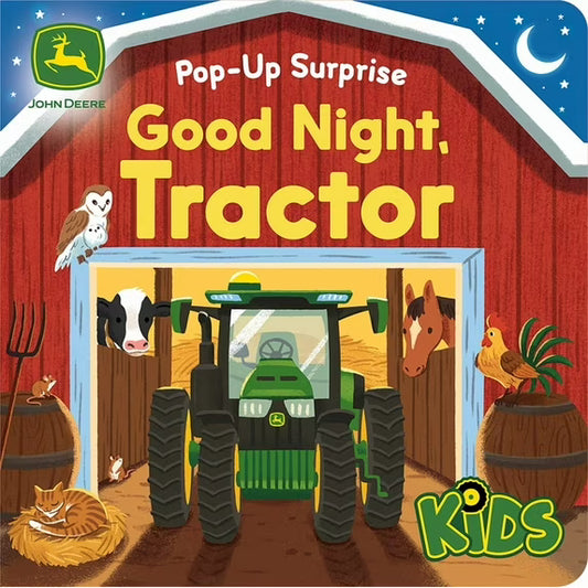 John Deere Kids Good Night Tractor Lift a Flap Board Book