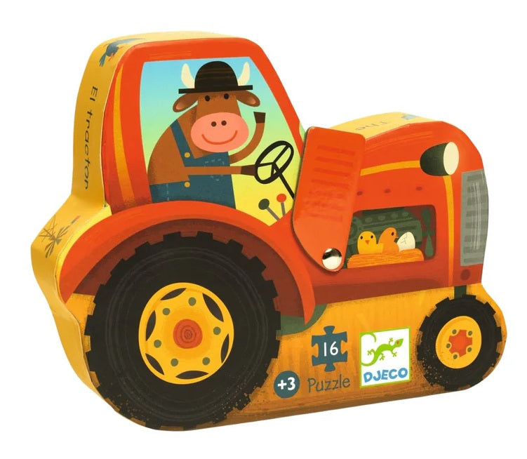 Mini Tractor Puzzle - 16 pc.