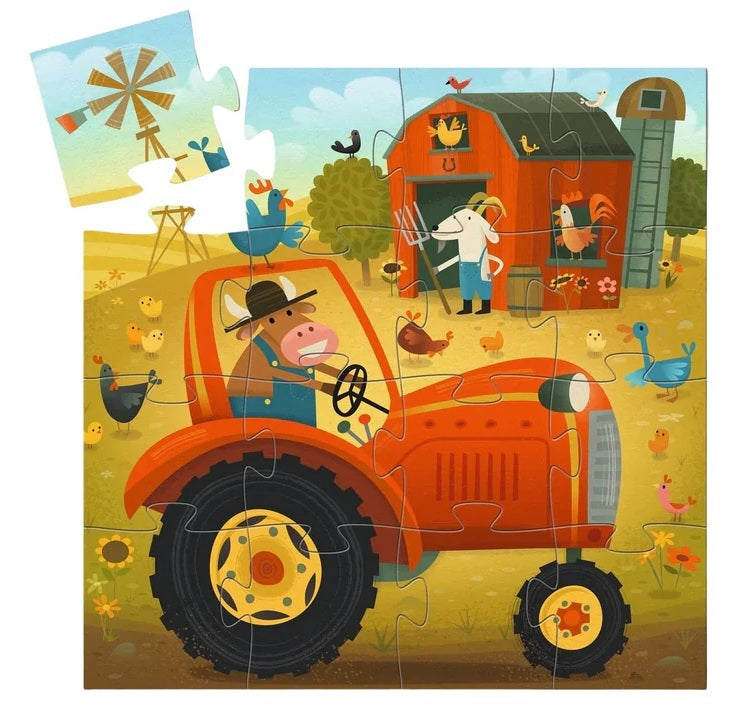 Mini Tractor Puzzle - 16 pc.