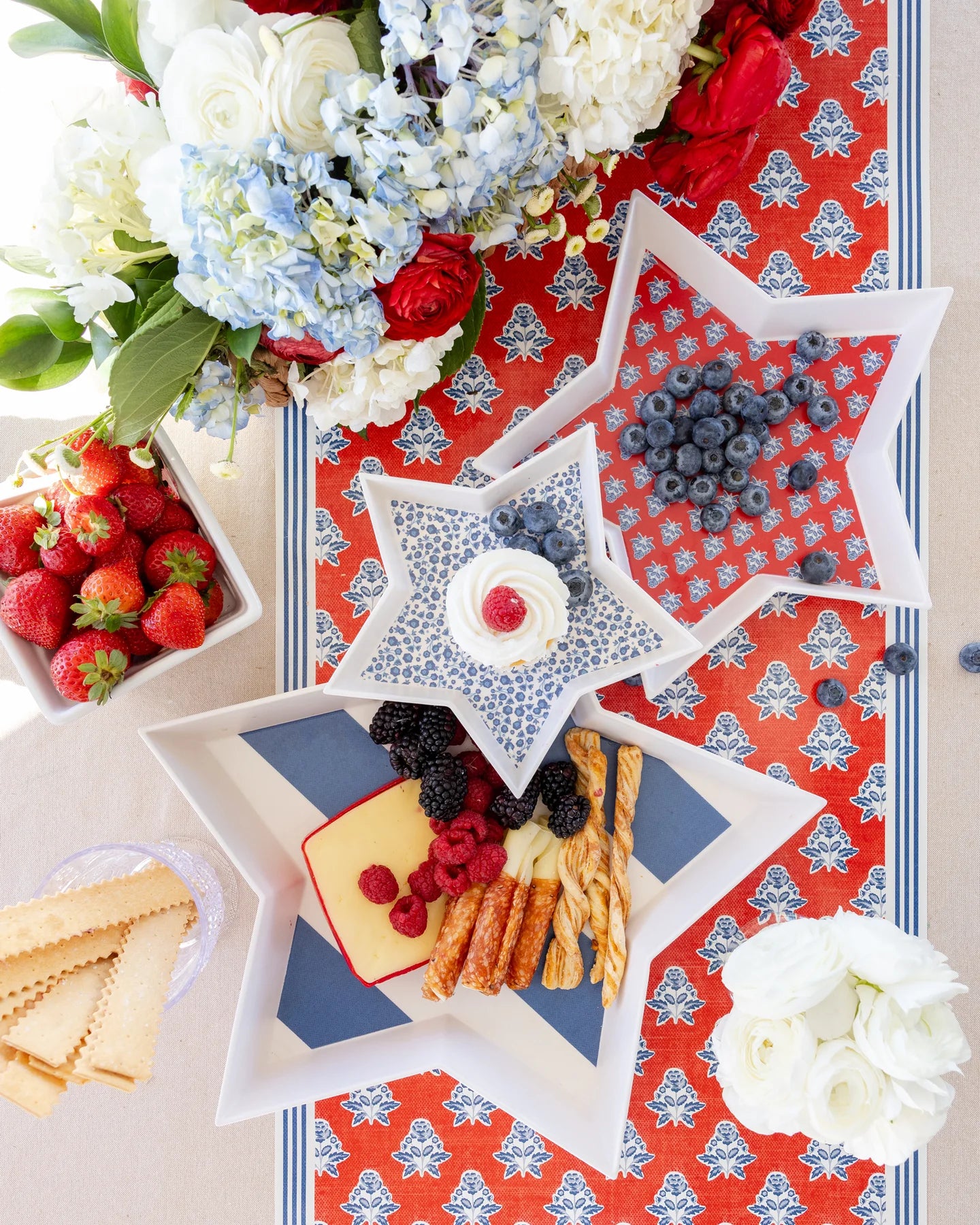 Star Bamboo Tray